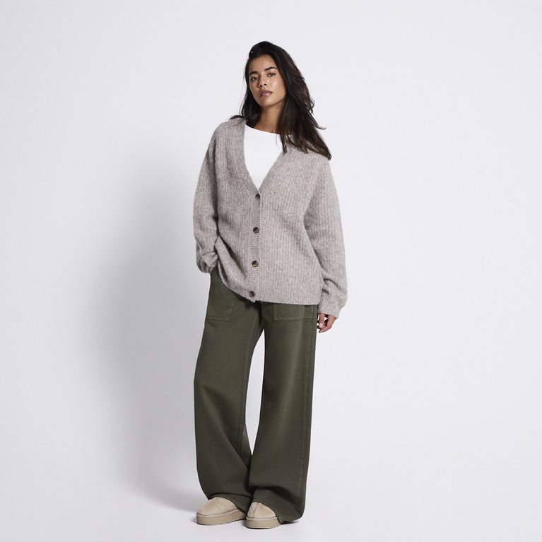 V-neck knit cardigan "Dorotea"